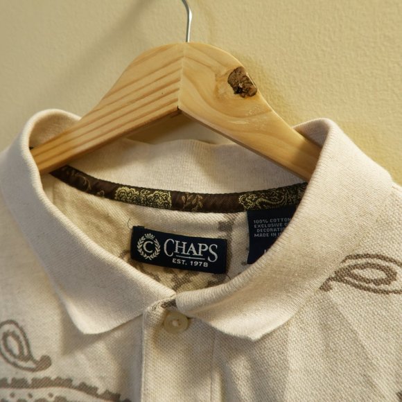 CHAPS 90s Polo - Picture 2 of 2